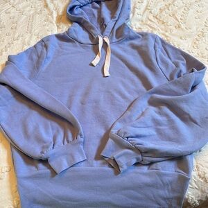 Madewell super soft hoodie with bubble sleeves